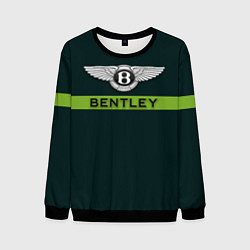 Свитшот мужской Bentley green, цвет: 3D-черный