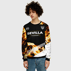 Свитшот мужской Sevilla Legendary Sport Fire, цвет: 3D-черный — фото 2