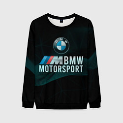 Свитшот мужской BMW Motosport theam, цвет: 3D-черный