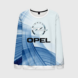 Свитшот мужской Opel - logo, цвет: 3D-белый