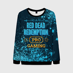 Свитшот мужской Игра Red Dead Redemption: pro gaming, цвет: 3D-черный