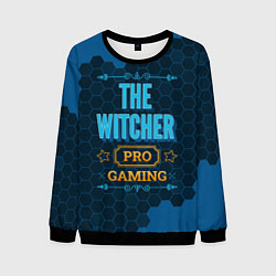 Свитшот мужской Игра The Witcher: pro gaming, цвет: 3D-черный
