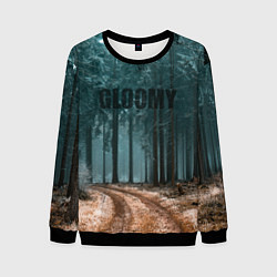 Свитшот мужской Мрачный Лес GLOOMY, цвет: 3D-черный