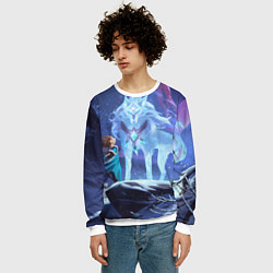 Свитшот мужской Новая личность Кристал Мэйдн, цвет: 3D-белый — фото 2