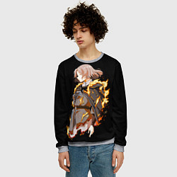 Свитшот мужской Elden Ring - Мелина, цвет: 3D-меланж — фото 2