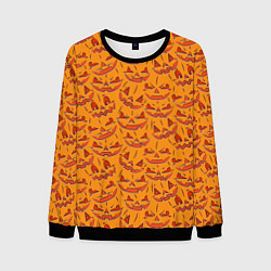 Мужской свитшот Halloween Pumpkin Pattern