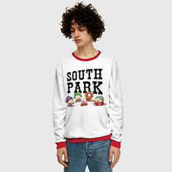 Свитшот мужской South park кострёр, цвет: 3D-красный — фото 2