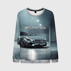 Свитшот мужской Mercedes AMG - Motorsport, цвет: 3D-меланж