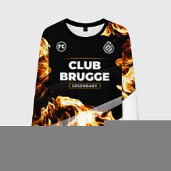 Мужской свитшот Club Brugge legendary sport fire