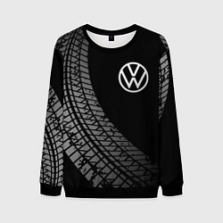 Мужской свитшот Volkswagen tire tracks