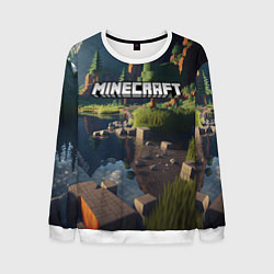 Мужской свитшот Minecraft real life