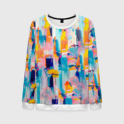 Мужской свитшот Живописные мазки краски