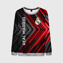 Свитшот мужской Real Madrid art, цвет: 3D-меланж