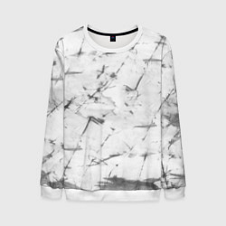 Мужской свитшот Серый трещины тай-дай