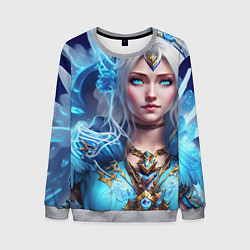 Свитшот мужской Crystal Maiden Dota, цвет: 3D-меланж