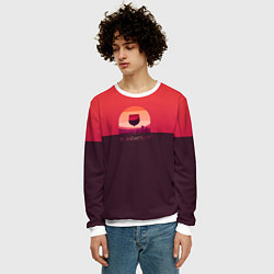 Свитшот мужской Виноагент, цвет: 3D-белый — фото 2