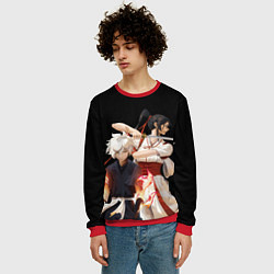 Свитшот мужской Габимару и Сагири, цвет: 3D-красный — фото 2