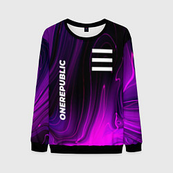 Мужской свитшот OneRepublic violet plasma