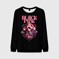 Свитшот мужской Blackpink k-pop, Блэкпинк, цвет: 3D-черный