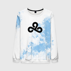 Свитшот мужской Cloud9 Облачный, цвет: 3D-белый