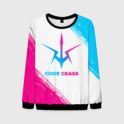 Мужской свитшот Code Geass neon gradient style