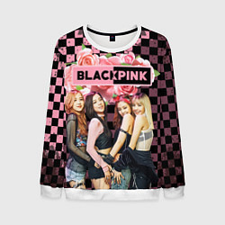 Свитшот мужской Blackpink - girls, цвет: 3D-белый