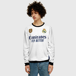 Свитшот мужской Родриго Реал Мадрид форма 2324 домашняя, цвет: 3D-черный — фото 2