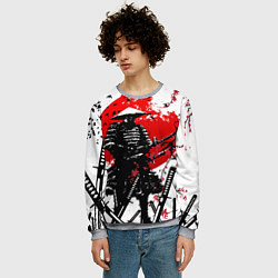 Свитшот мужской Ronin armour, цвет: 3D-меланж — фото 2