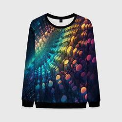 Мужской свитшот Радужные блики нейроарт