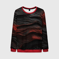 Мужской свитшот Black red texture