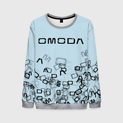 Мужской свитшот Omoda letters pattern