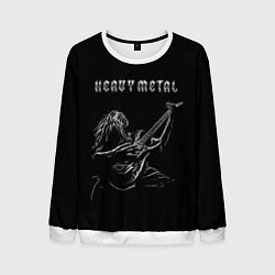 Мужской свитшот Heavy metal metalhead