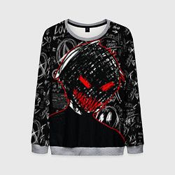 Свитшот мужской Токийский гуль - Dead inside mood, цвет: 3D-меланж