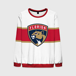 Свитшот мужской Florida panthers - uniform - hockey, цвет: 3D-красный