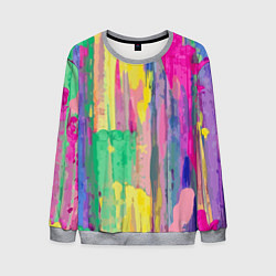 Мужской свитшот Watercolor rain
