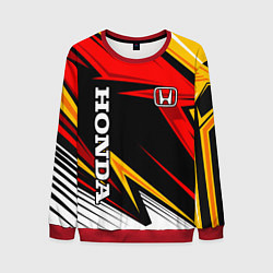 Мужской свитшот Honda - красный и оранжевый