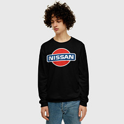 Свитшот мужской Nissan auto, цвет: 3D-черный — фото 2