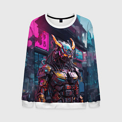 Мужской свитшот Бронированный кибернетический демон