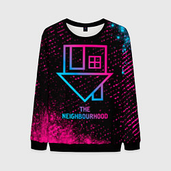 Мужской свитшот The Neighbourhood - neon gradient