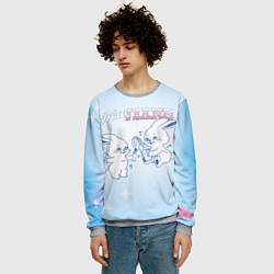 Свитшот мужской Newjeans баннис, цвет: 3D-меланж — фото 2