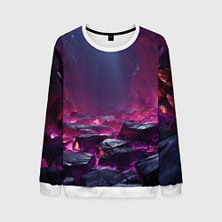 Мужской свитшот Абстрактные фрагменты
