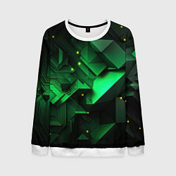 Мужской свитшот Визуальные иллюзии в геометрии