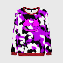 Свитшот мужской Marshmello camo, цвет: 3D-красный