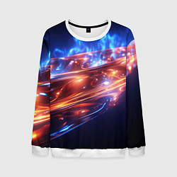 Мужской свитшот Оранжевая полоса в движении