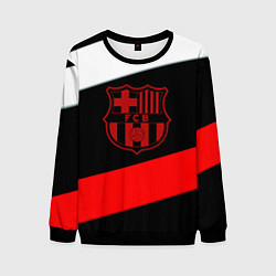 Свитшот мужской Barcelona stripes sport, цвет: 3D-черный