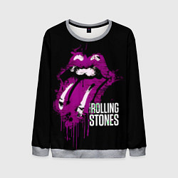 Мужской свитшот The Rolling Stones - lips