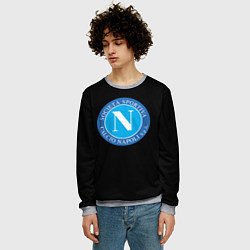 Свитшот мужской Napoli fc, цвет: 3D-меланж — фото 2