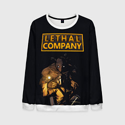 Свитшот мужской Lethal Company, цвет: 3D-белый