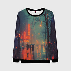 Мужской свитшот Пасмурный вечер
