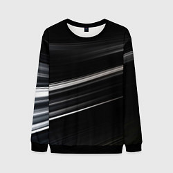 Свитшот мужской Black abstract background, цвет: 3D-черный